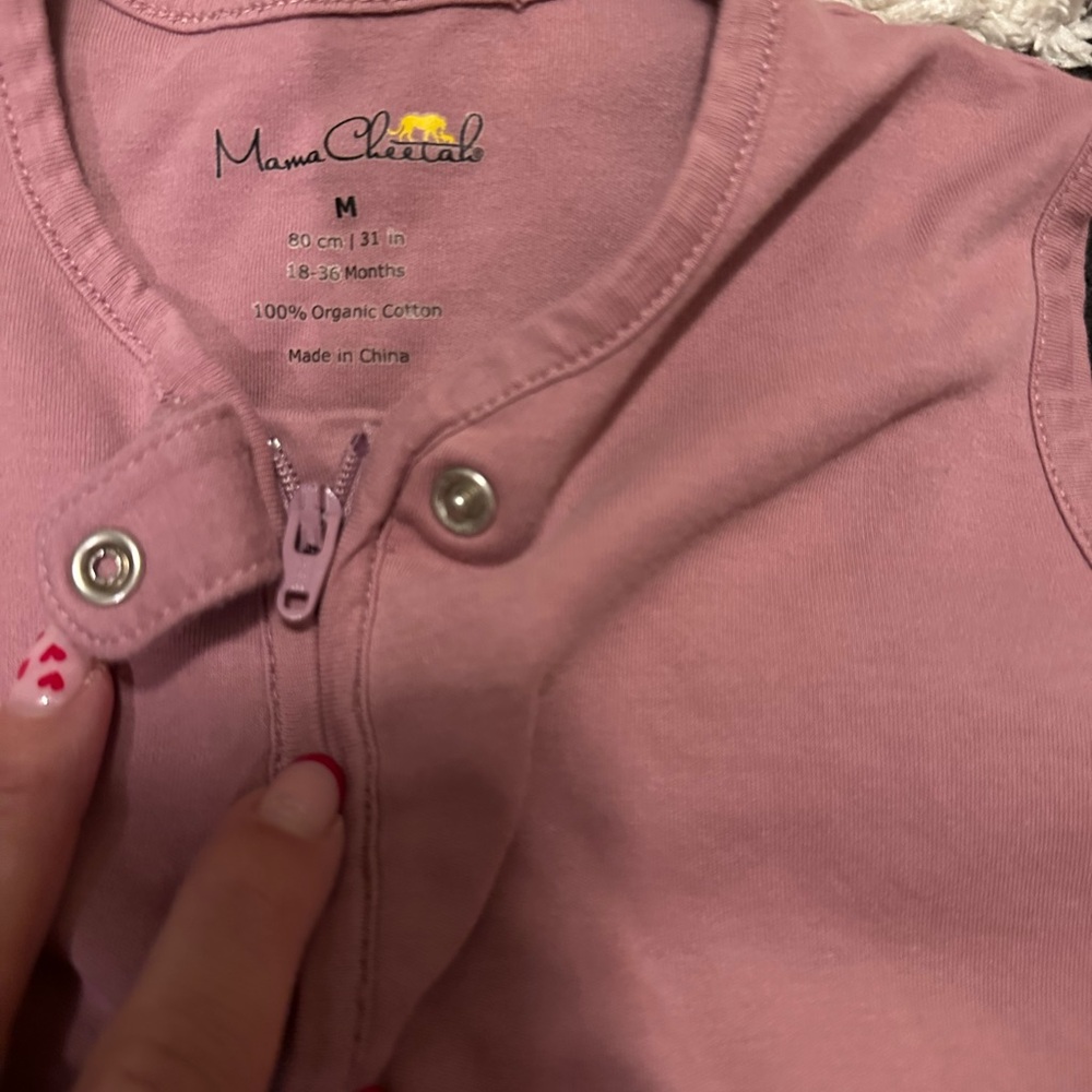 Pink Kids Pajamas Sleep Sack